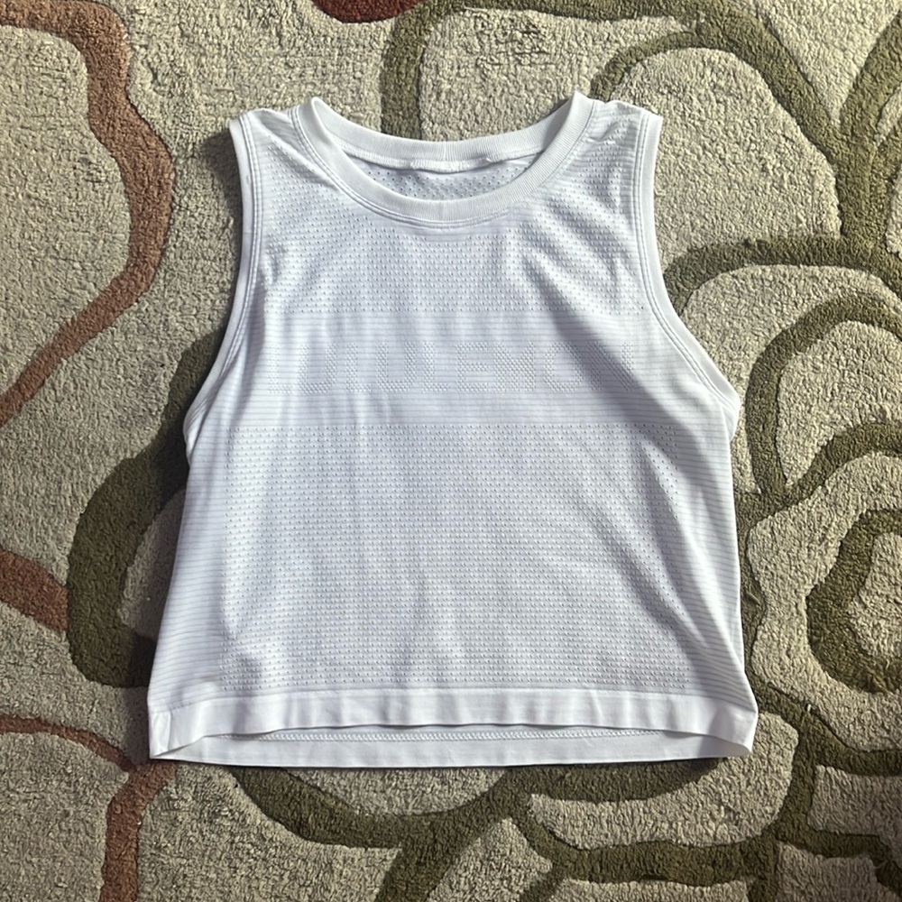 lululemon white tank top